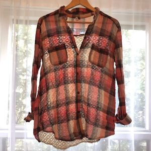 Free People Road Trip Plaid